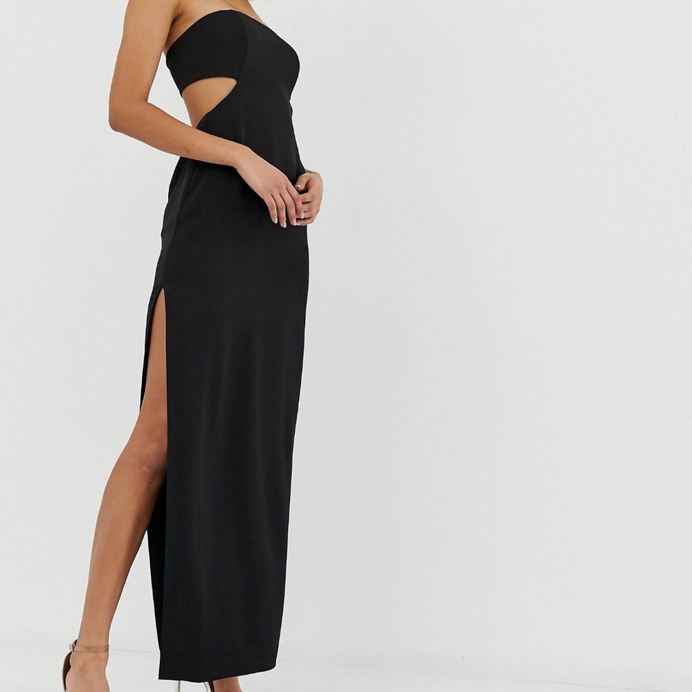 Black formal dress size 2